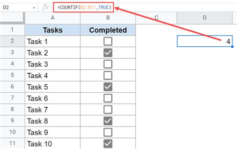 Google Spreadsheet Checkbox Formula Gallery 2