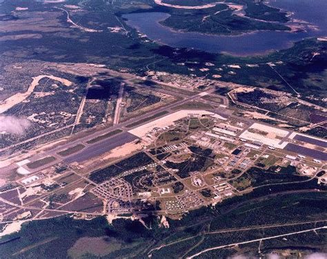 Aerial view of Goose Bay Air Force Base