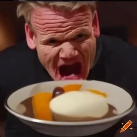 Gordon Ramsay meme template with a frustrated expression