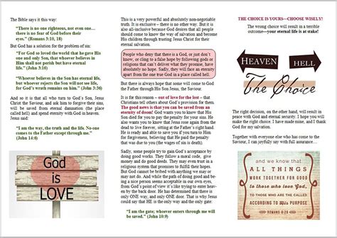 Gospel tract template 7