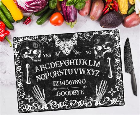 A Gothic Ouija board printable