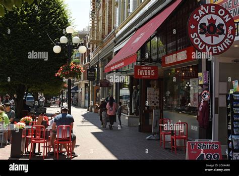 Government Street Shops and Restaurants, Victoria, Canada