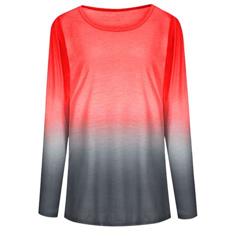 Gradient Long Sleeve T-Shirt