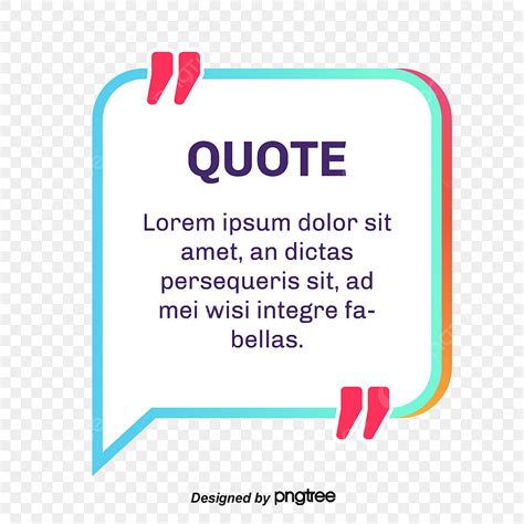 Gradient Quote Template