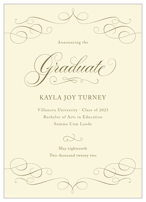 Graduation Announcement Etiquette