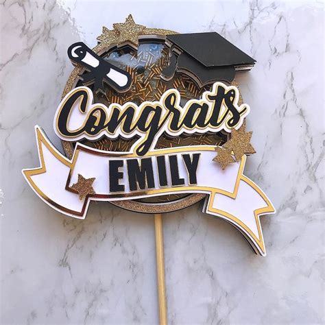 Graduation Cake Topper Messages