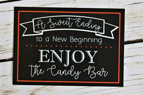 Graduation Candy Buffet Sign Printables Gallery 7