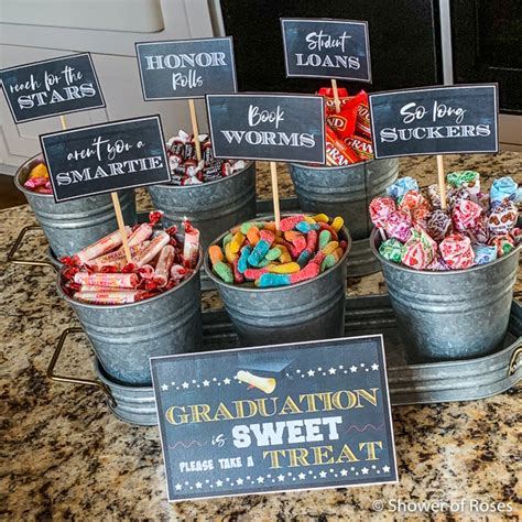 Graduation Candy Buffet Welcome Sign