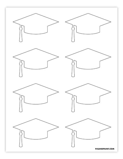 Graduation Cap Template Design Ideas