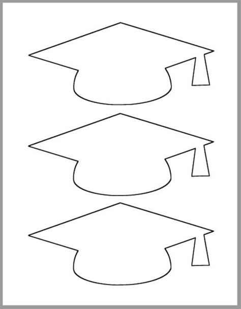 Graduation Cap Template Word