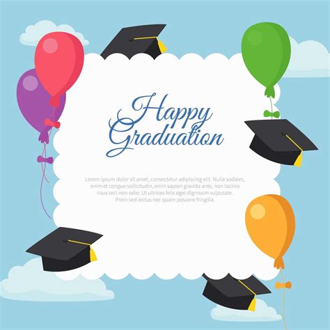 Graduation Card Design Template 10