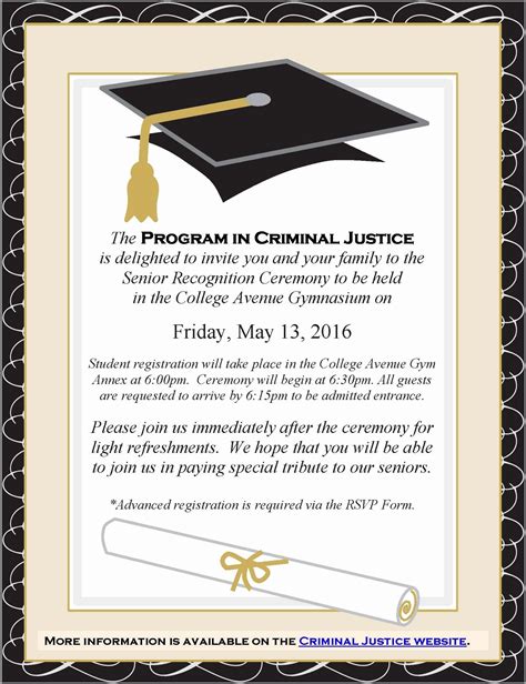 Graduation ceremony invitation wording samples