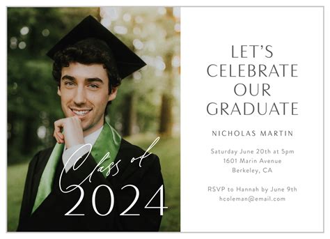 Graduation Ceremony Invitations