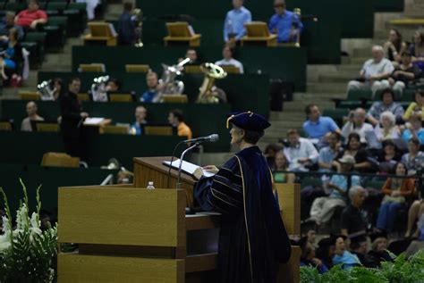 Graduation ceremony speaker bios