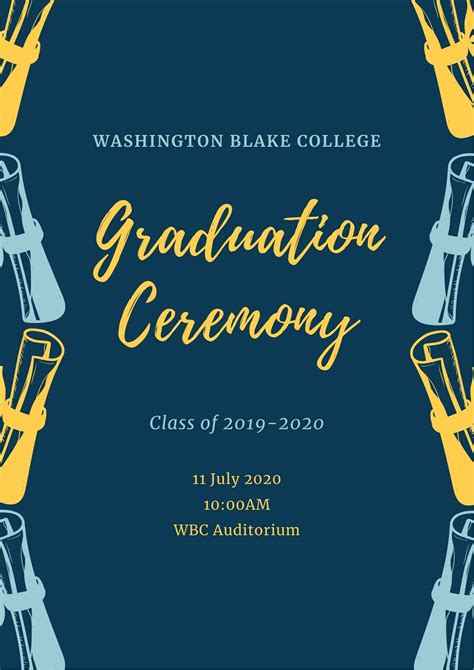 Graduation Ceremony Template