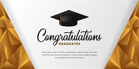 Graduation Congratulations Banner Template