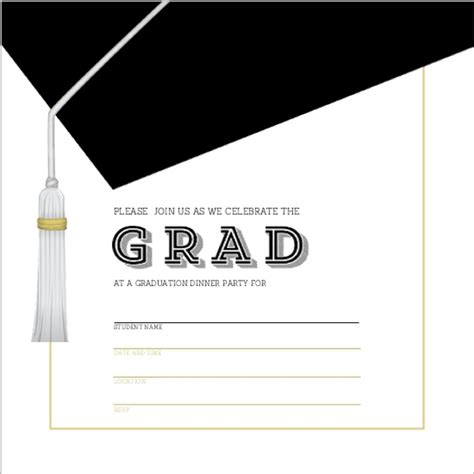 Graduation Envelope Template