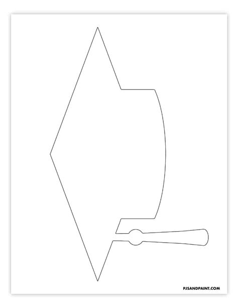 Graduation Hat Template