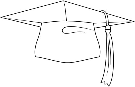 Free Graduation Hat Template Printables