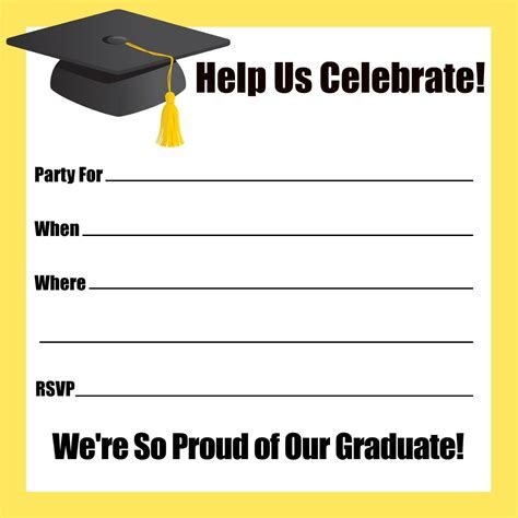 Graduation Invitation Tips