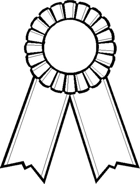 Graduation Medal Coloring Page