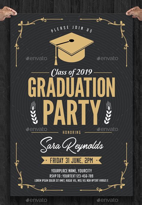 Graduation Party Invitation Design Templates