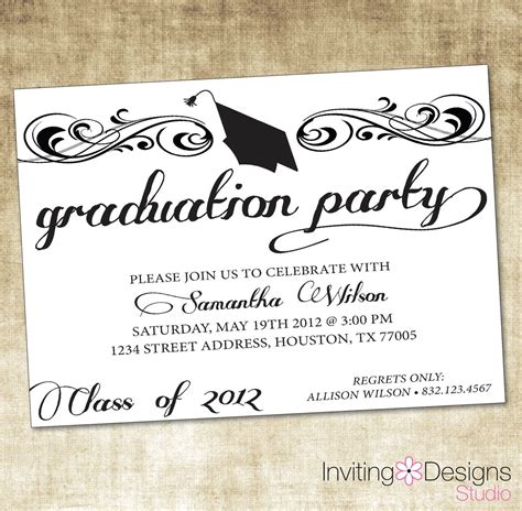 Graduation Party Invitation Wording Ideas