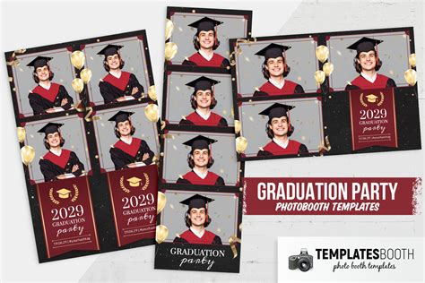 Graduation photo booth template ideas gallery 1