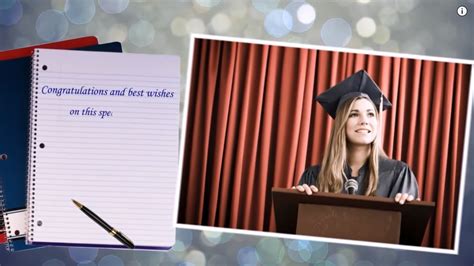 Graduation Presentation Tips