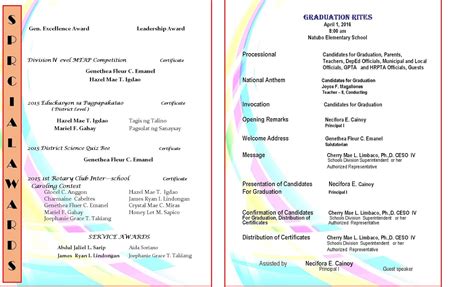 Graduation Program Template