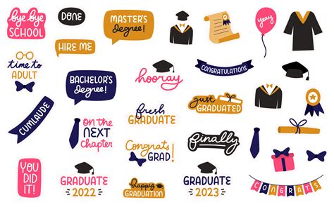 Graduation Sticker Designs