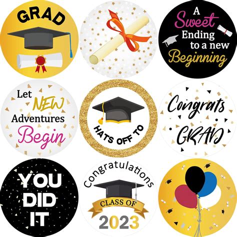 Graduation Stickers