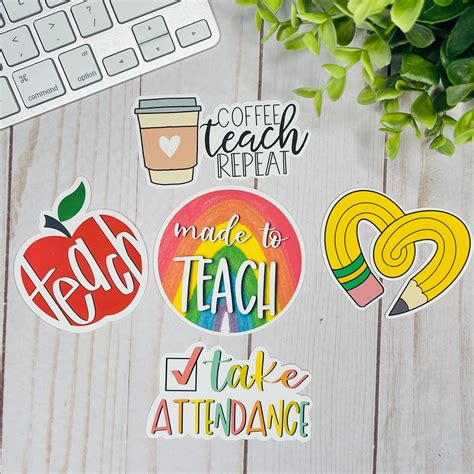 Graduation Stickers for Teacher Gifts