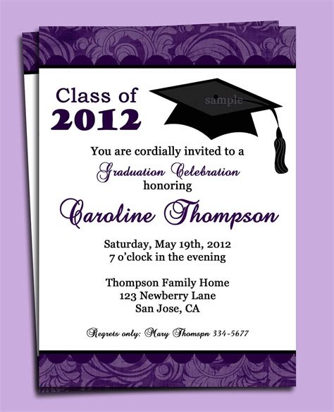 Graduation Template Example 9