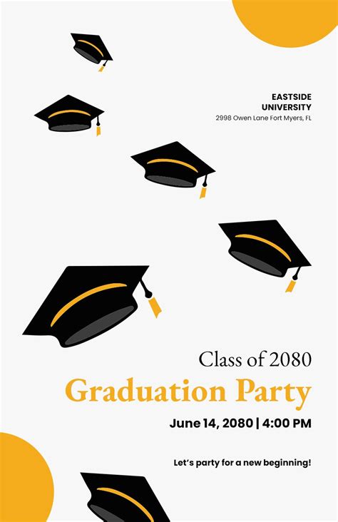 Graduation template google docs