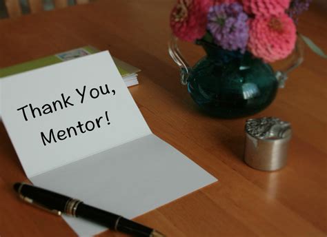 Graduation Thank-You Card Ideas for Mentors