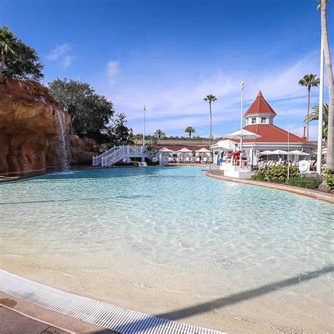 New pool design at the Grand Floridian