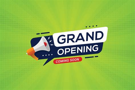 Grand Opening Announcement Proofreading