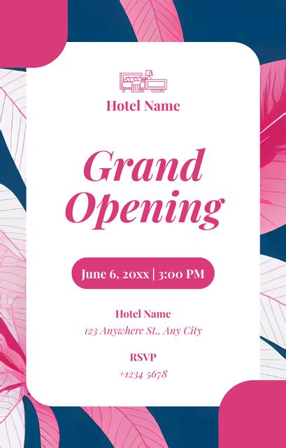 Grand Opening Announcement Template