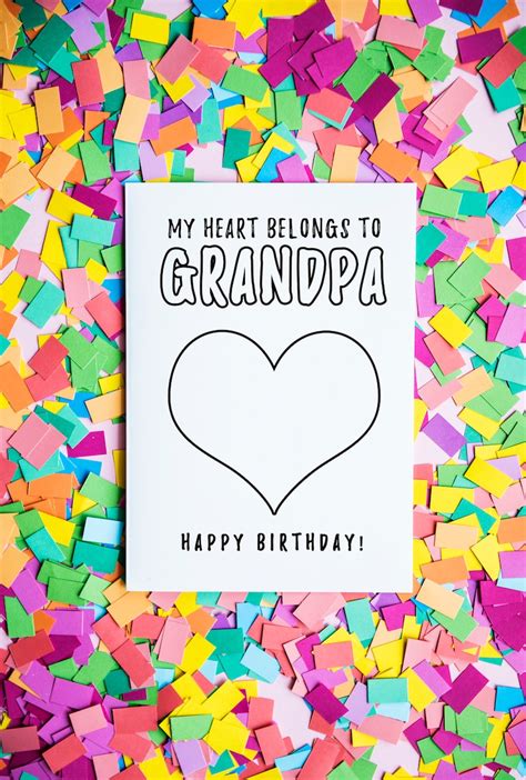 Grandpa Birthday Card Craft 10