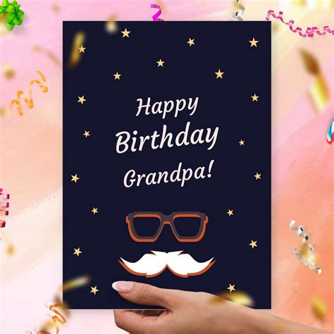 Grandpa Birthday Card Creativity 7