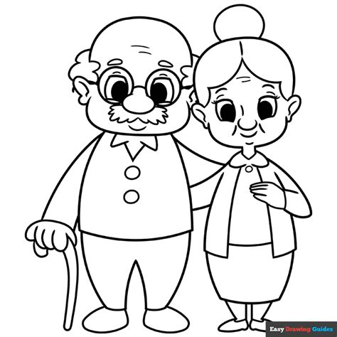 Grandpa coloring pages