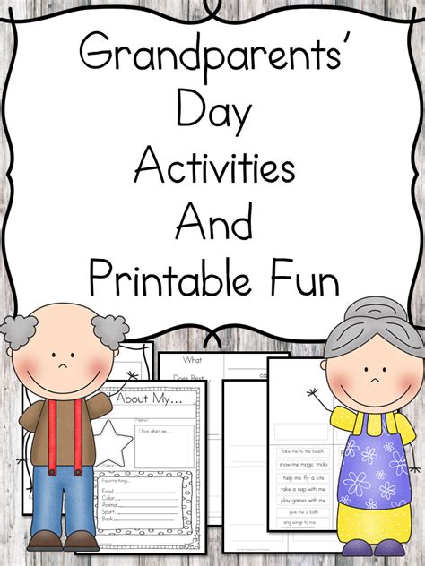 Grandparents Day activities