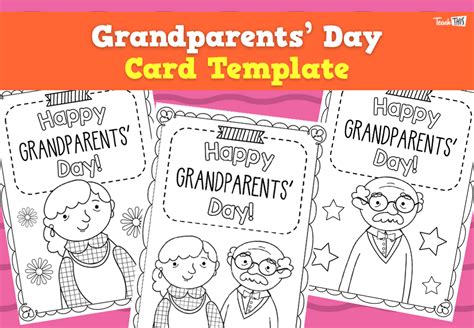 Grandparents Day Card Template