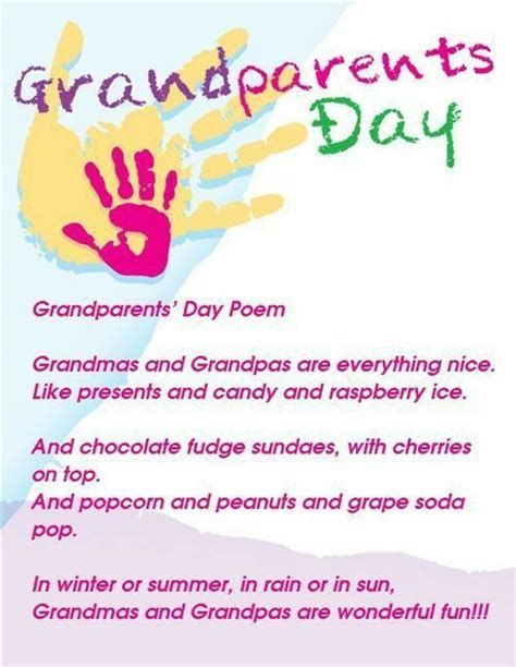 Grandparents Day Poem 10