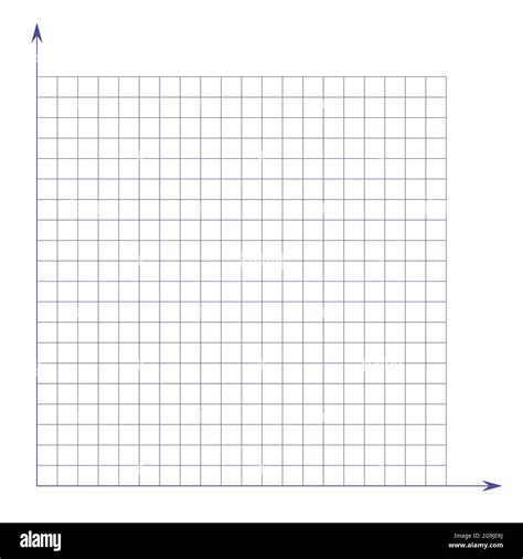 Graph Paper with Axis for Art Projects