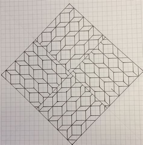 Graph paper designs