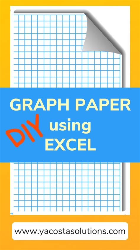 Excel Graph Paper Tutorial