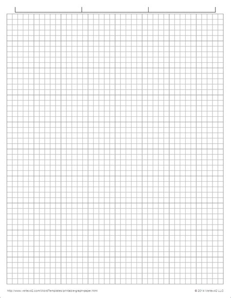 Engineering Graph Paper Template