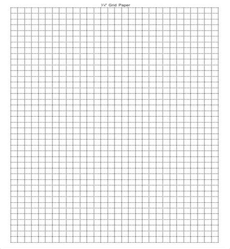 Portrait Graph Paper Template